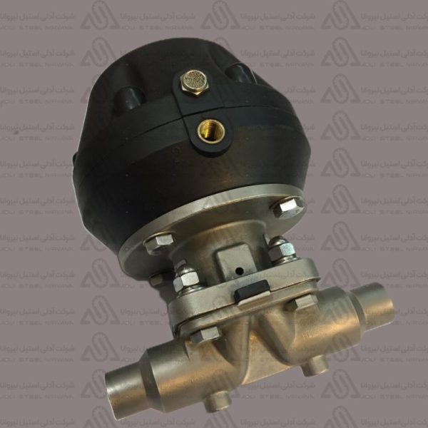 شیردیافراگمی پنوماتیک استیل