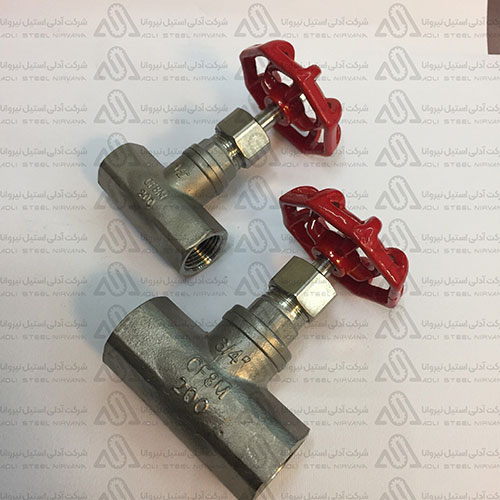 شیرکشویی دنده استیل