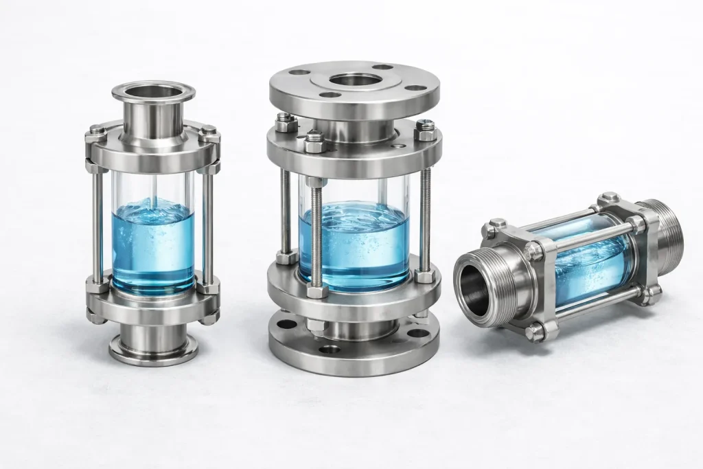 انواع سایت گلاس استیل