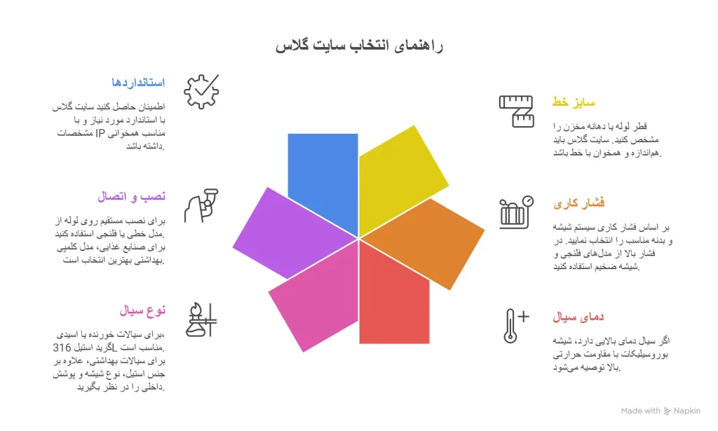 راهنمای انتخاب سایت گلاس مناسب