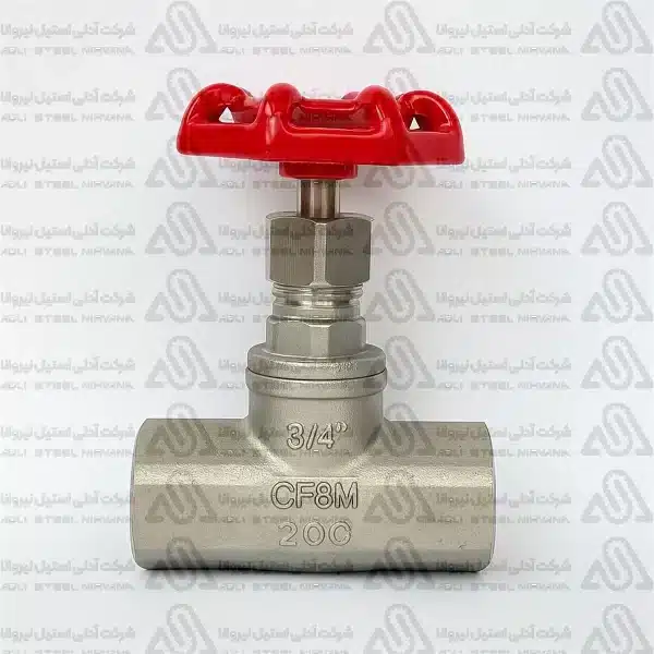 شیر فلکه سوزنی استیل