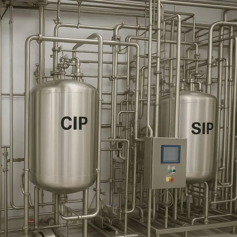 CIP و SIP در صنایع دارویی: نقش حیاتی شیرآلات و اتصالات استنلس استیل 316